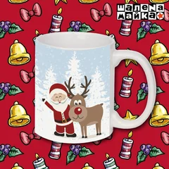 Дед Мороз и Олень